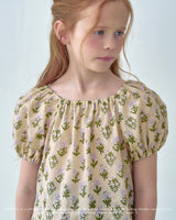 ［ROSETTE］Peach puff blouse