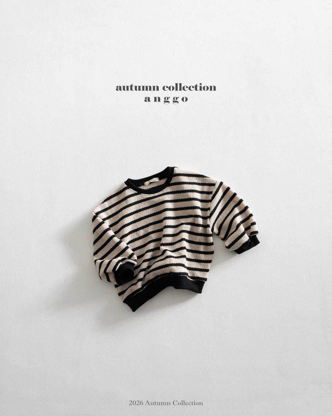 ［anggo］Tiramisu stripe mtm