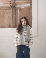 ［anggo］Pretzel stripe tops