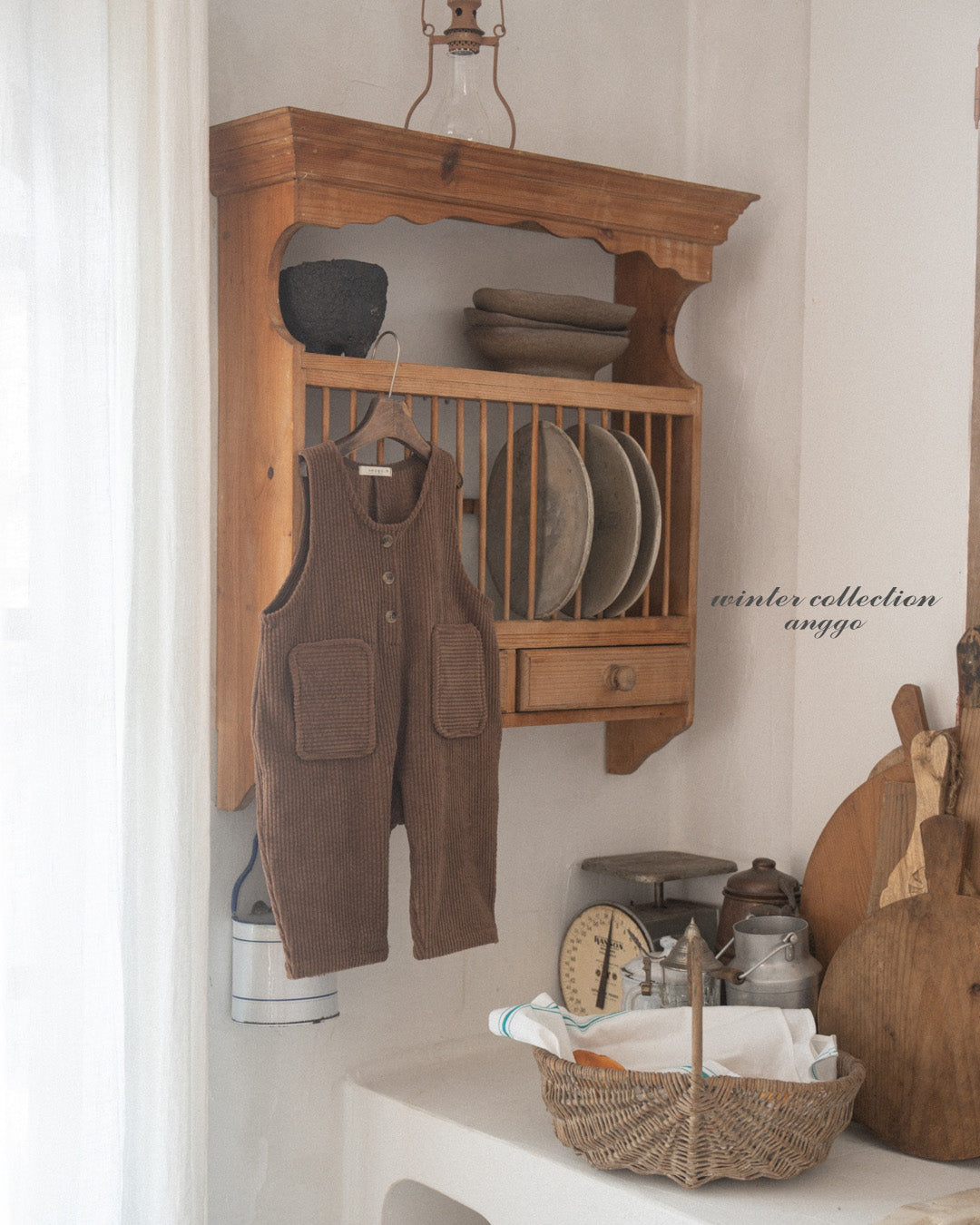 ［anggo］Pockey overalls
