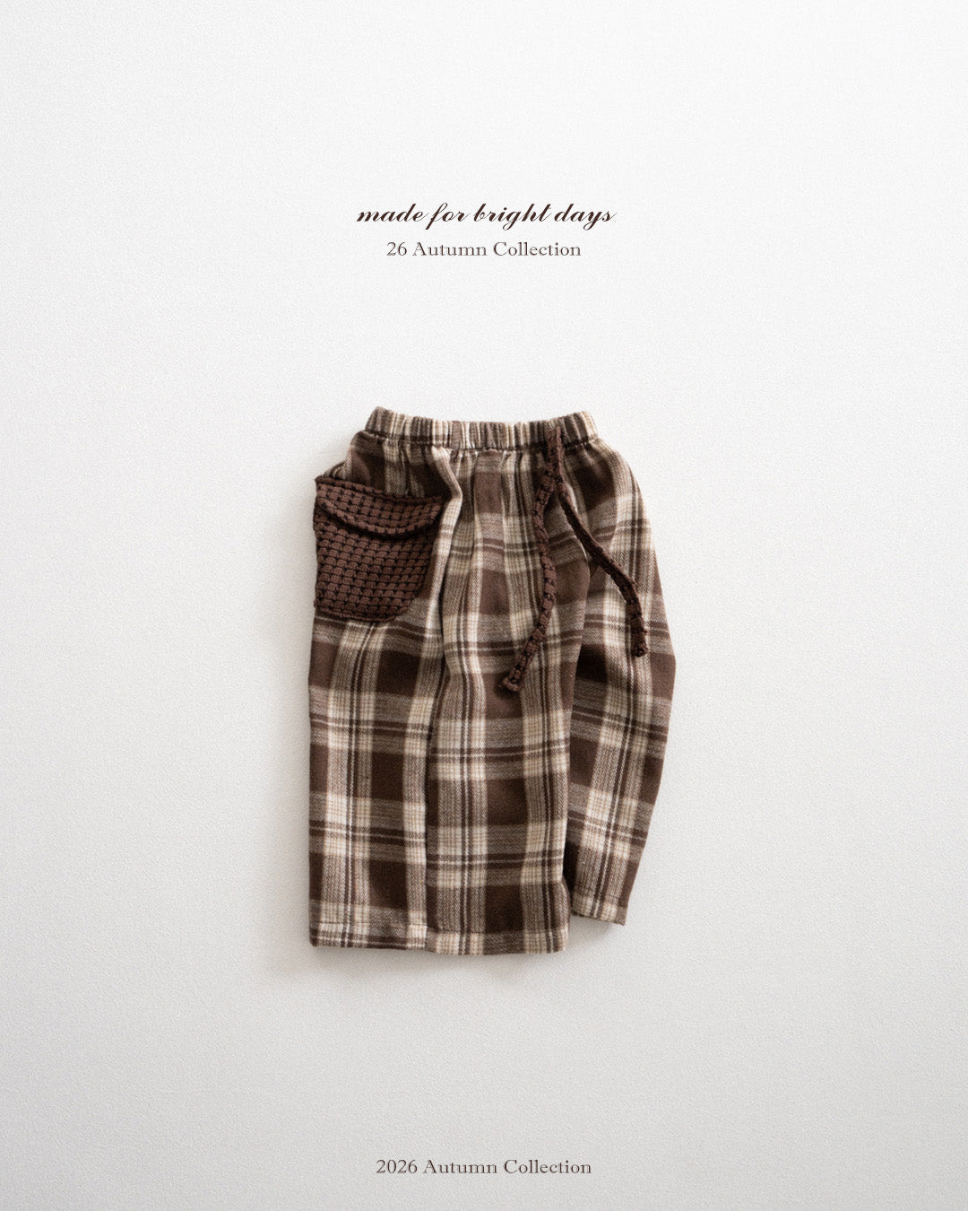 ［anggo］Cookie check pants