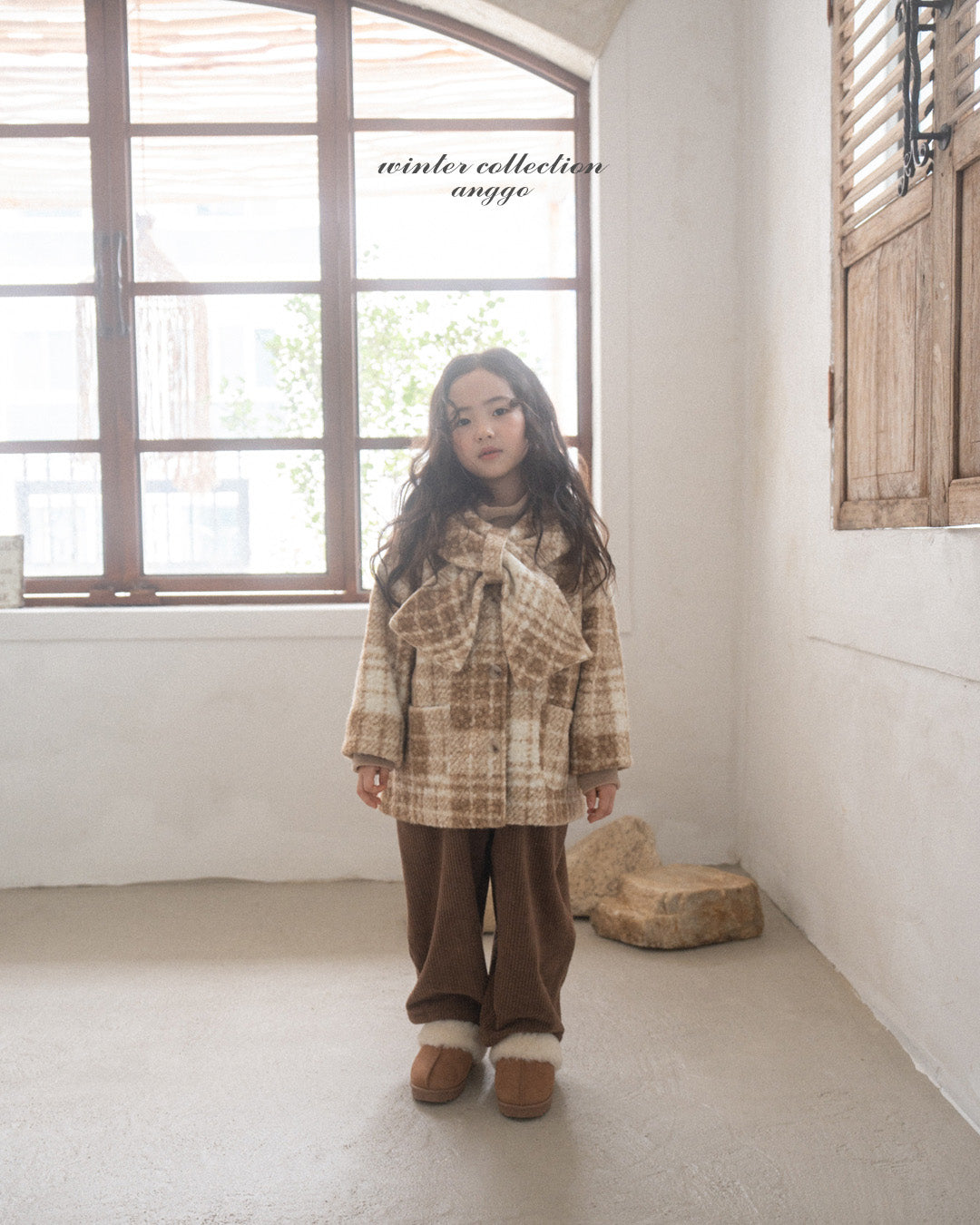 ［anggo］Financier check jacket
