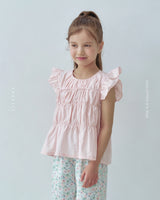 ［ROSETTE］Darling shirring blouse