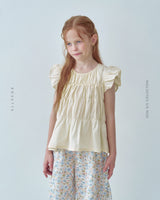 ［ROSETTE］Darling shirring blouse