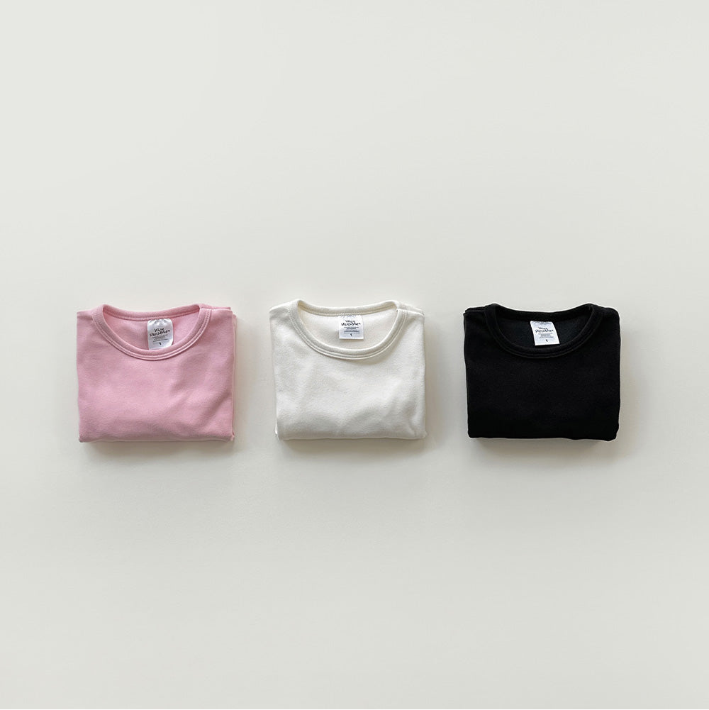 [whitesketchbook] Basic warm tee