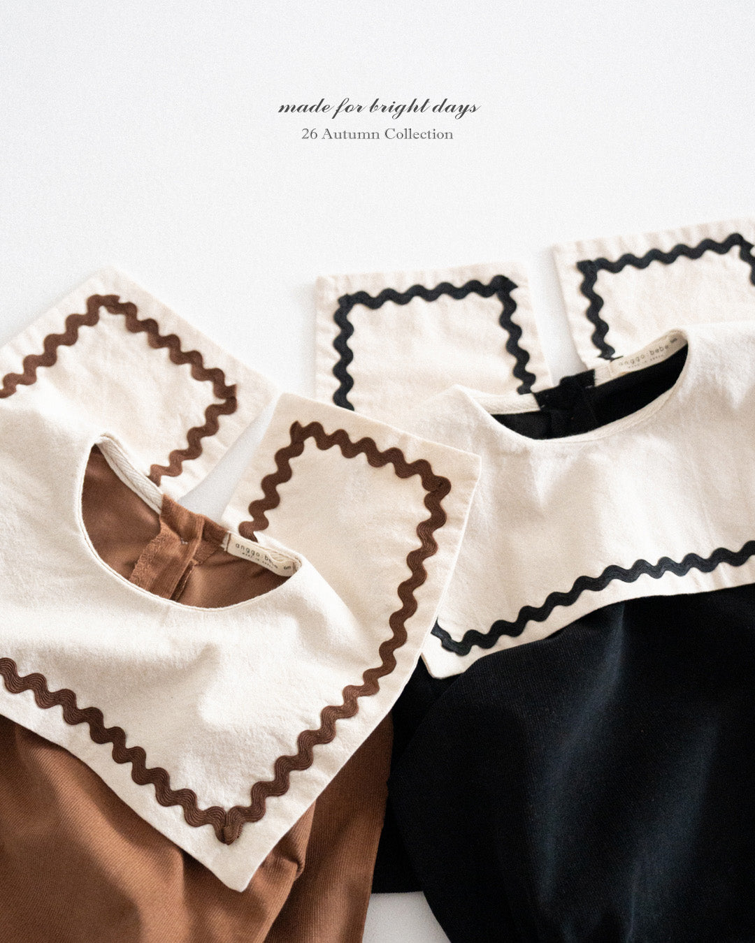 ［anggo］Nutella collar rompers