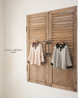 ［anggo］Choco chip collar tops