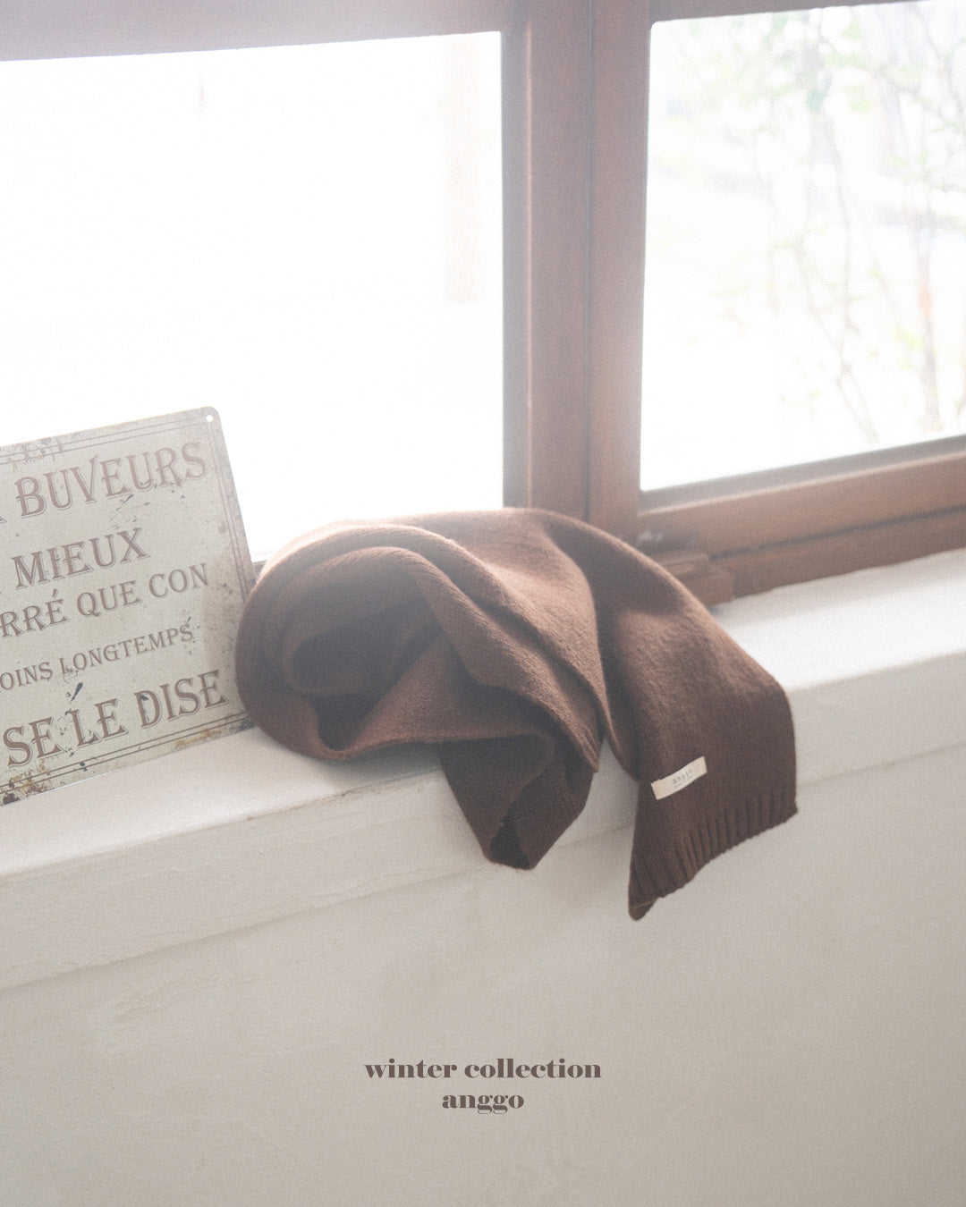 ［anggo］Anggo knit muffler