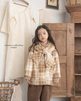 ［anggo］Financier check jacket