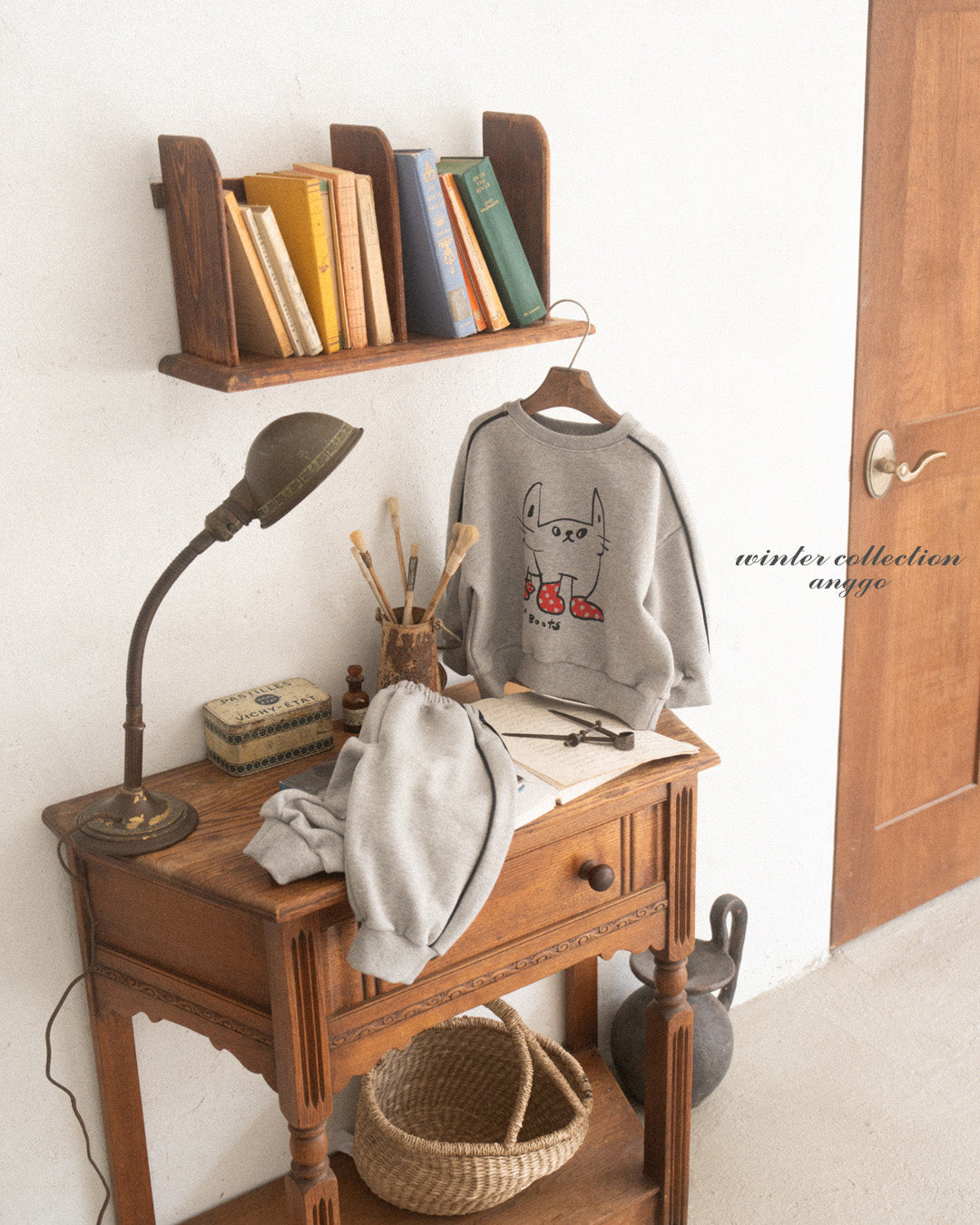 ［anggo］Line pants