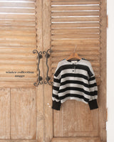［anggo］Pretzel stripe tops