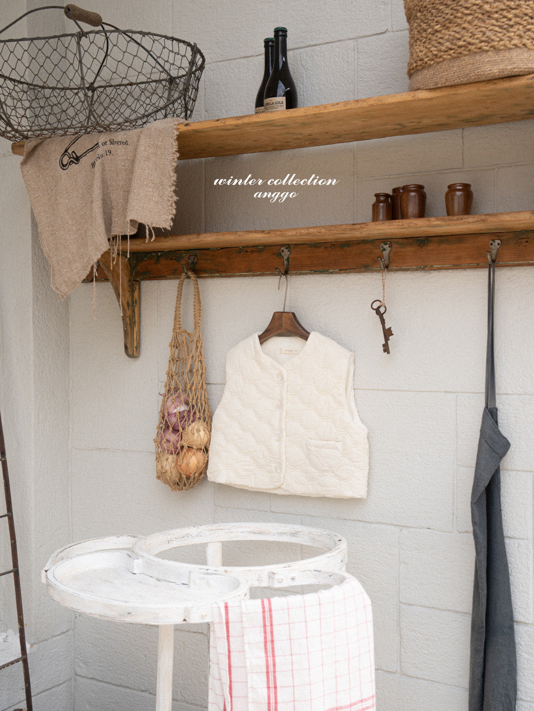［anggo］Madeleine vest