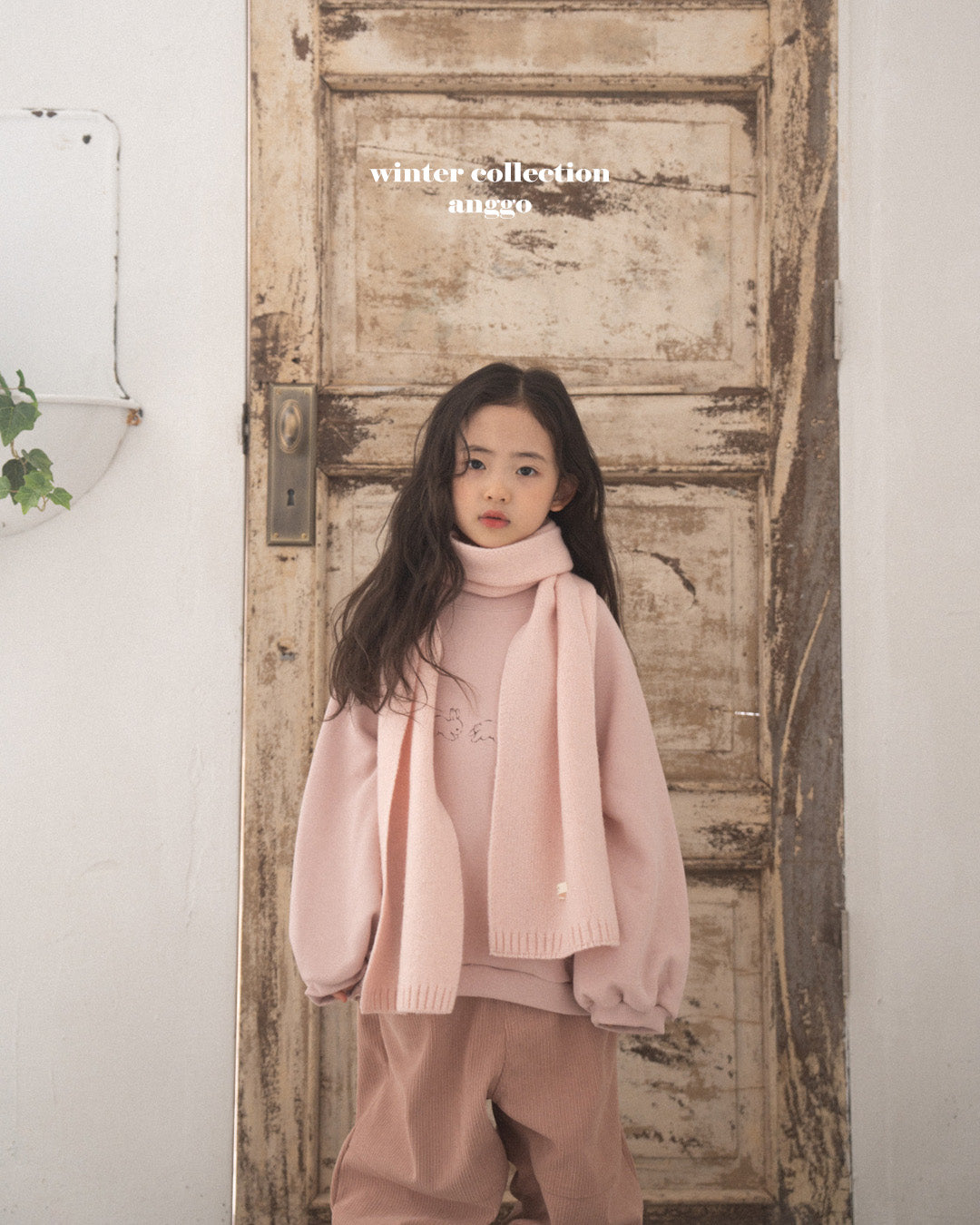 ［anggo］Anggo knit muffler