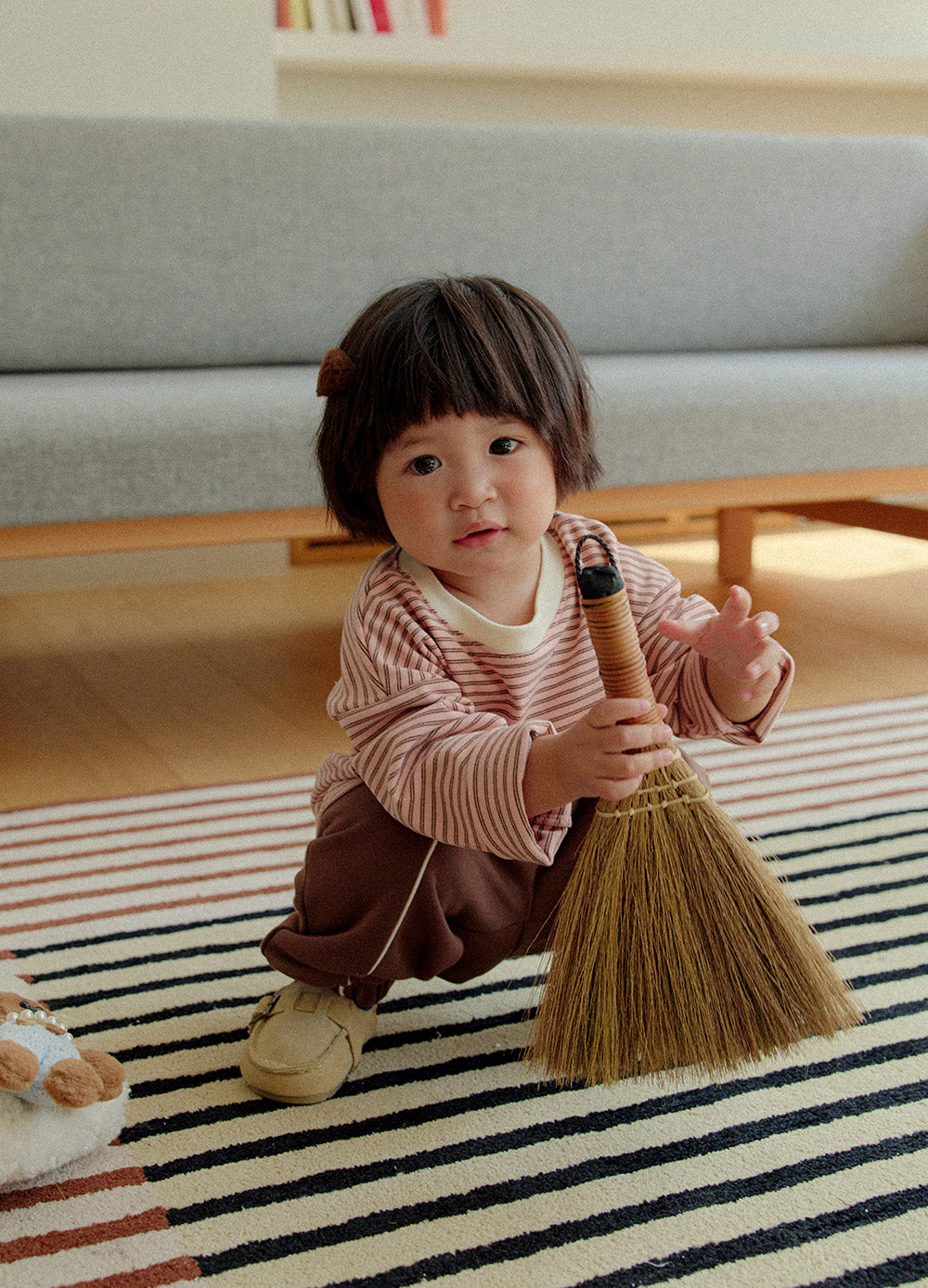 [whitesketchbook] Pippi stripe warm tee