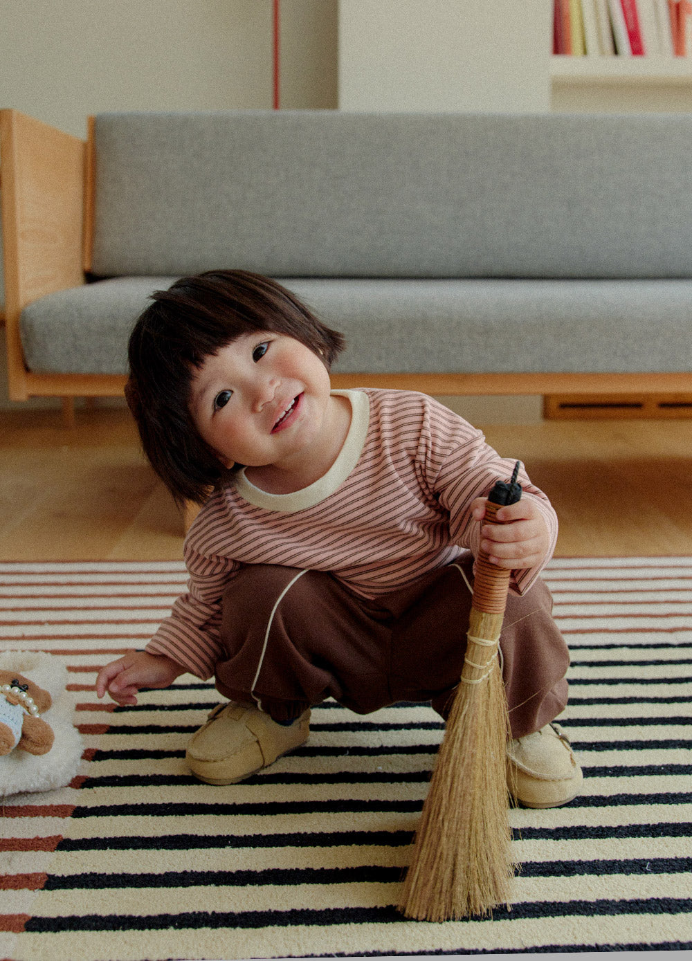 [whitesketchbook] Pippi stripe warm tee