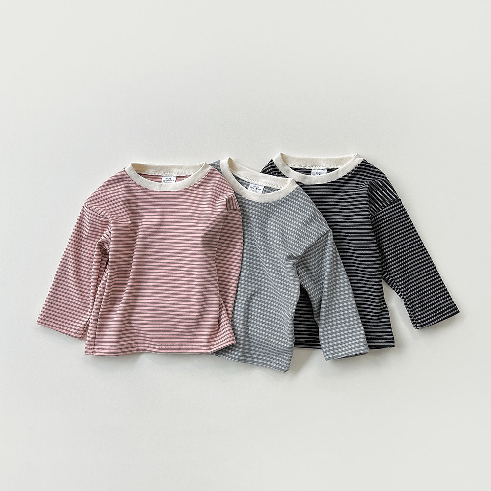 [whitesketchbook] Pippi stripe warm tee