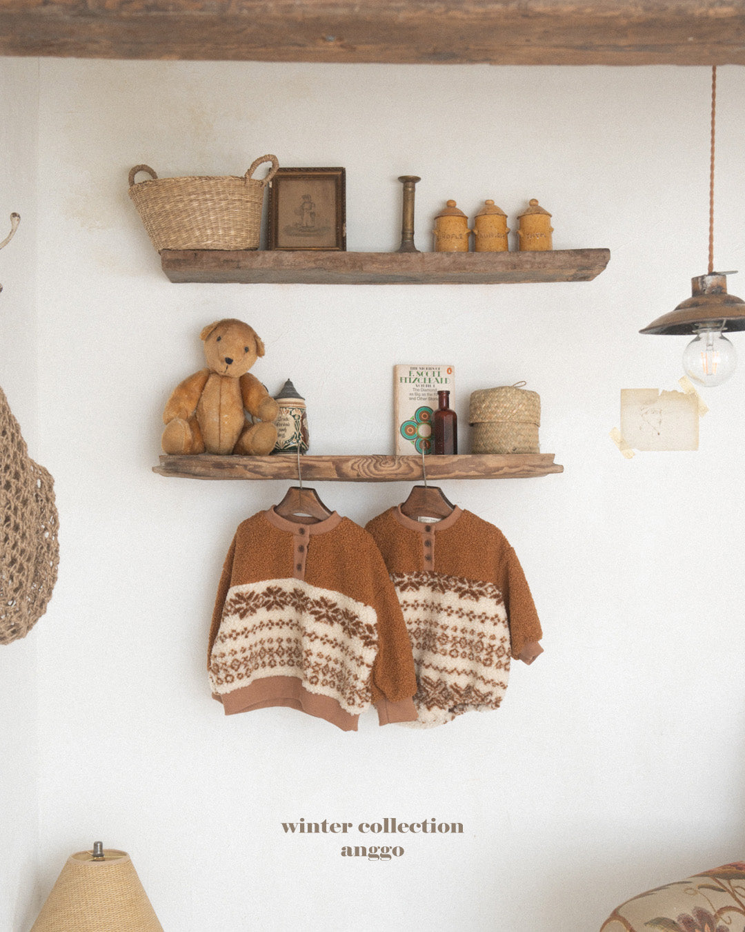 ［anggo］Pecan rompers