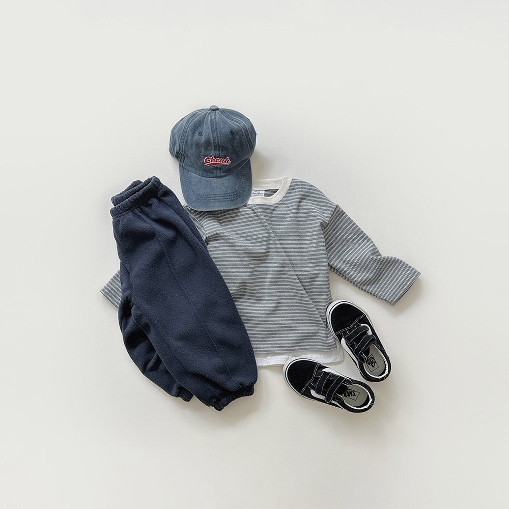 [whitesketchbook] Pippi stripe warm tee