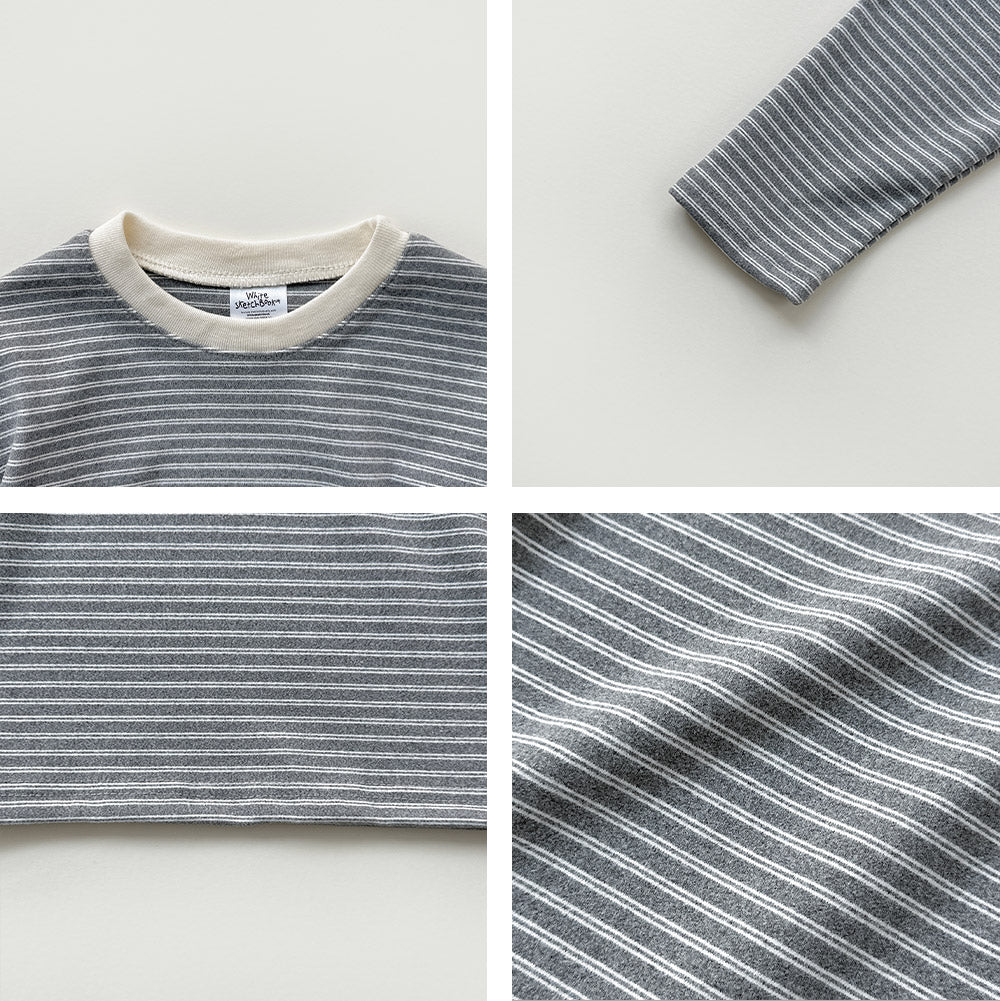 [whitesketchbook] Pippi stripe warm tee