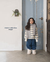 ［anggo］Pretzel stripe tops