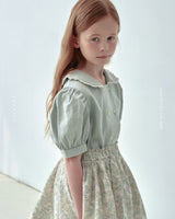 ［ROSETTE］Milk tea blouse