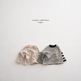 ［anggo］Rusk stripe tops