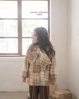 ［anggo］Financier check jacket