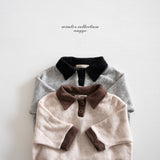 ［anggo］Choco chip collar rompers