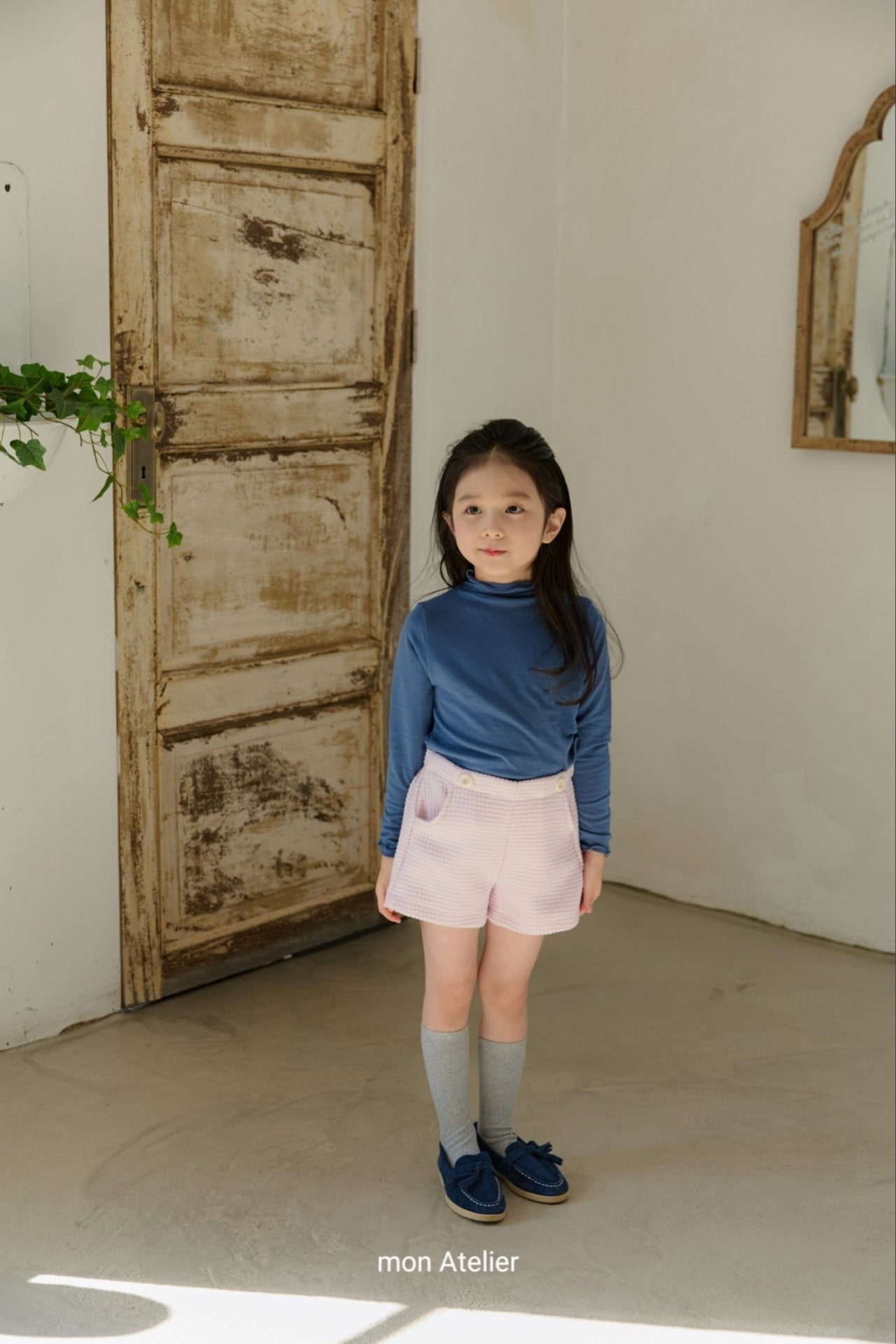 ［mon Atelier］Vivid short pants