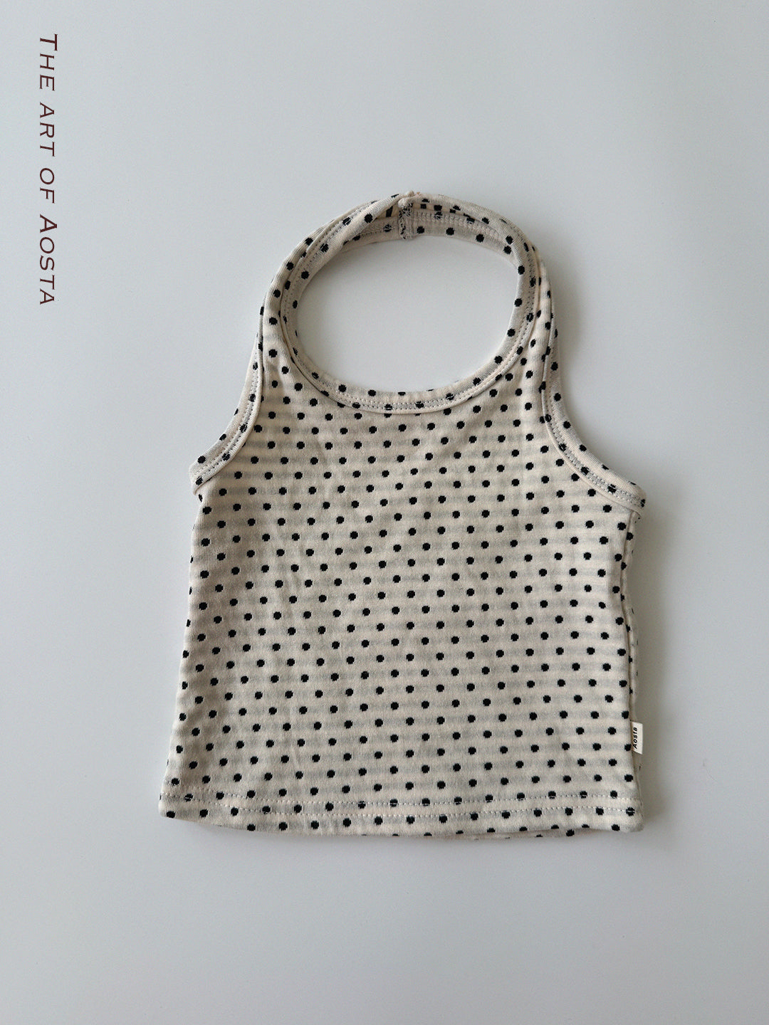 ［Aosta］Choco Chip Halter Neck