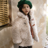 [OREN] Berni toggle fur jacket