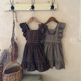 [OREN] Solen suspender dress