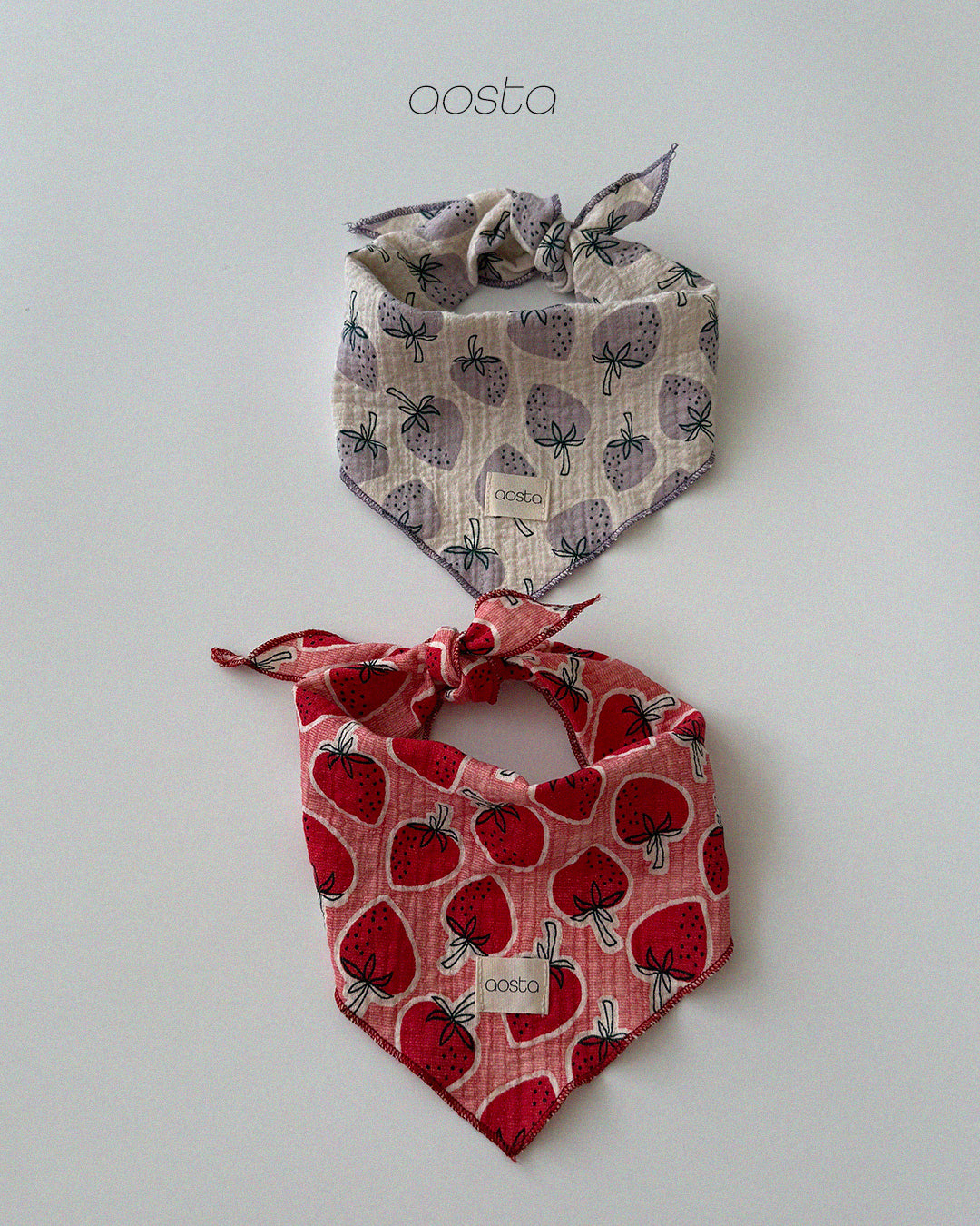［Aosta］Strawberry Scarf
