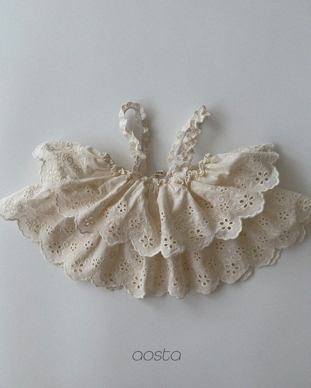 ［Aosta］Lace Cancan Blouse