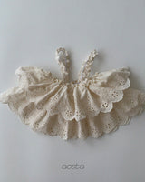 ［Aosta］Lace Cancan Blouse