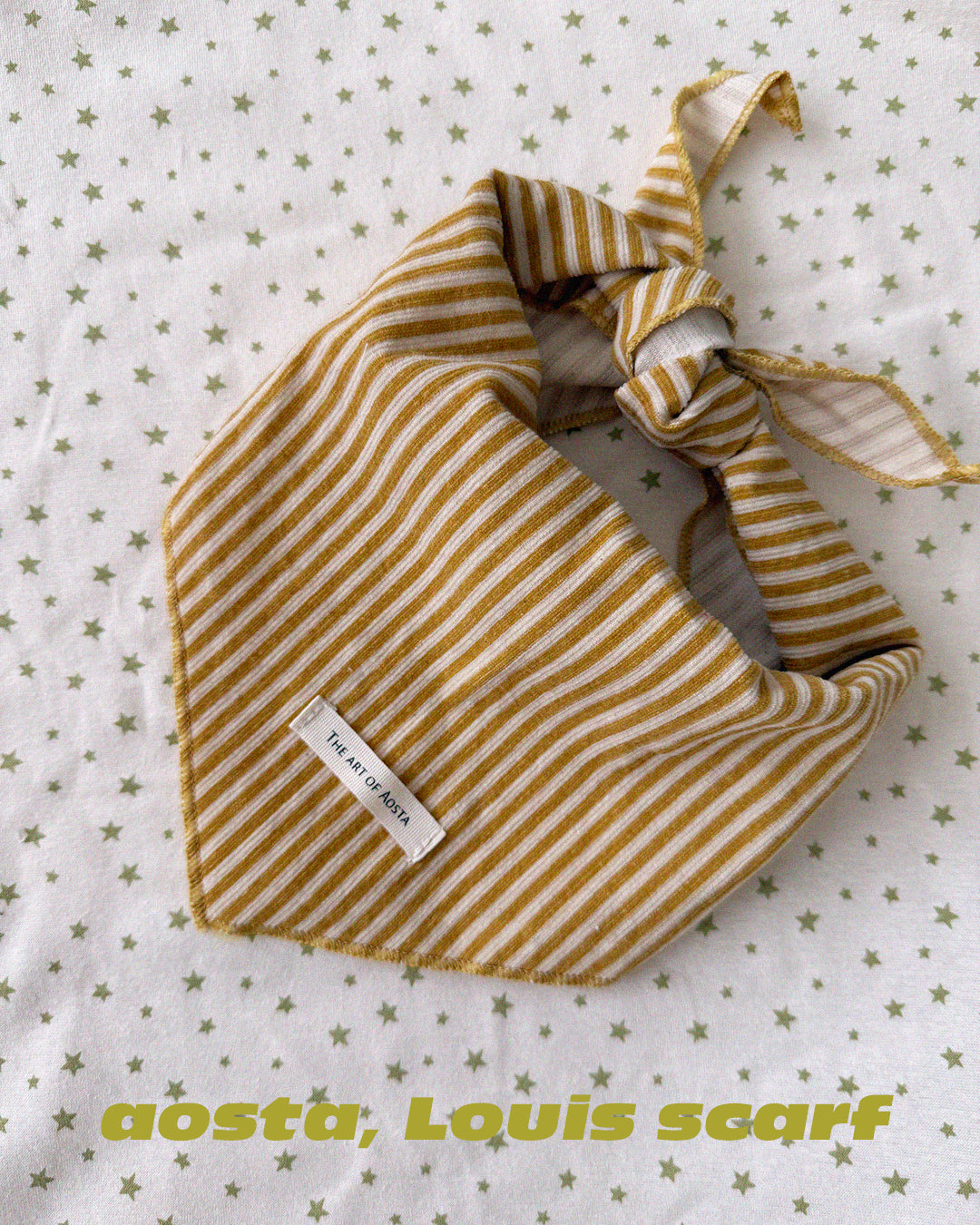 ［Aosta］Louis Stripe Scarf