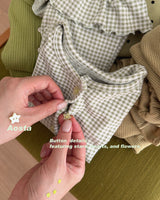 ［Aosta］Kiki Check Cardigan