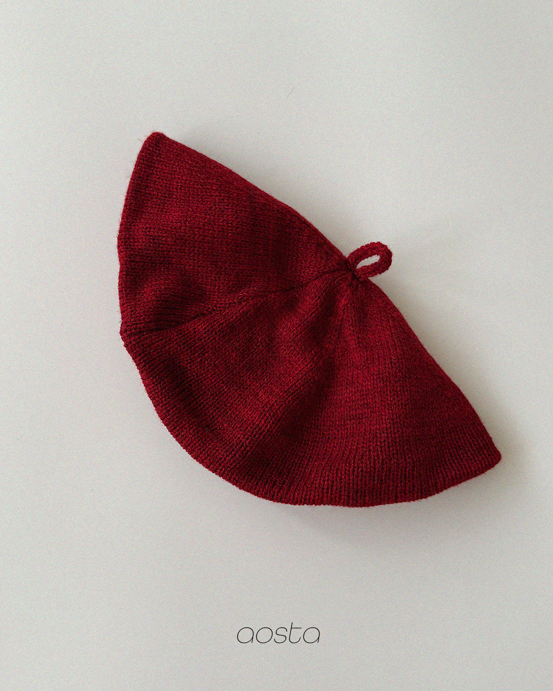 ［Aosta］Knit Beret