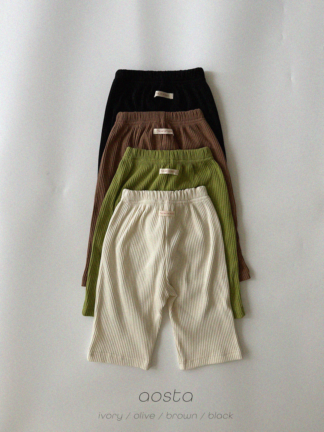［Aosta］Butter Pants