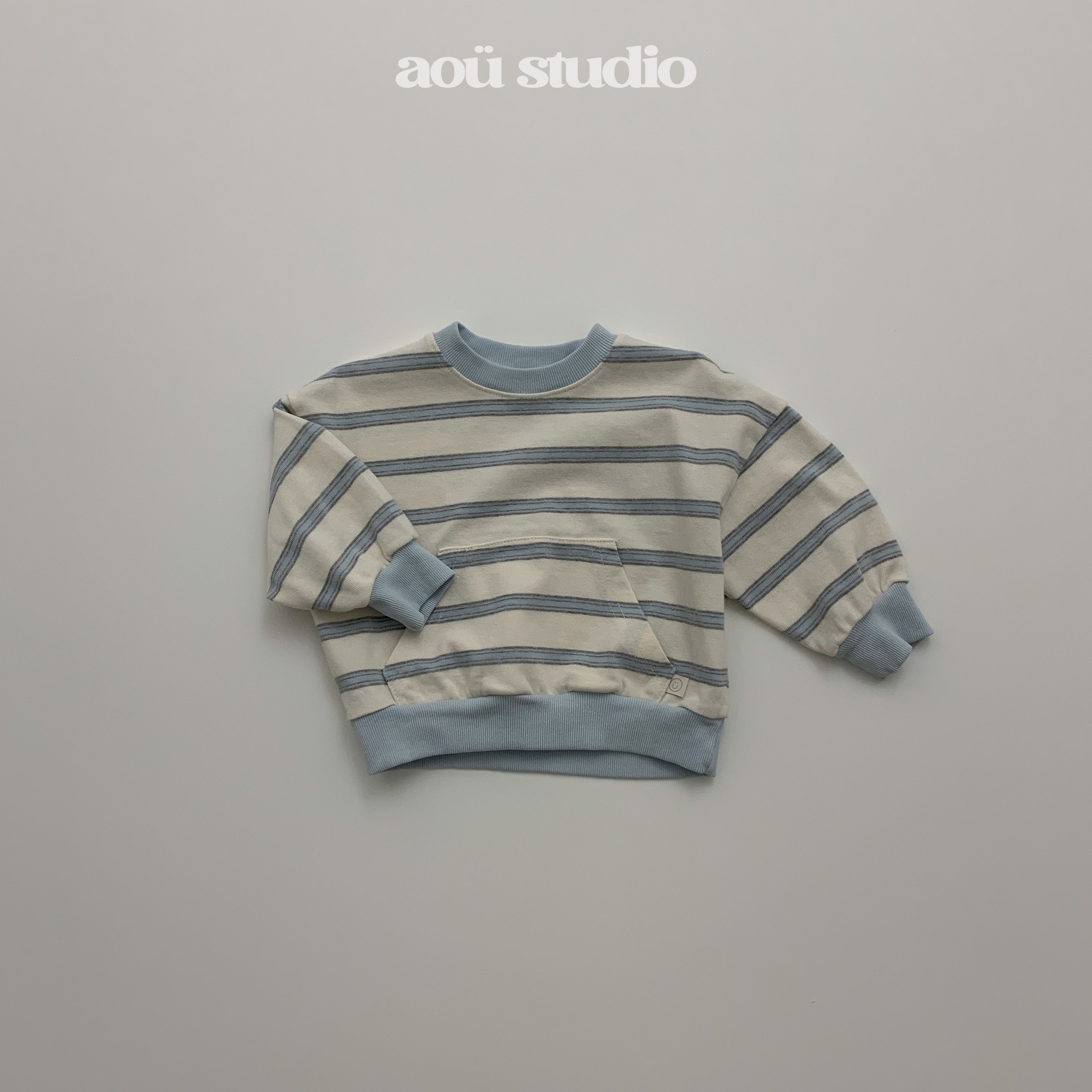 ［aou studio］Day stripe mtm