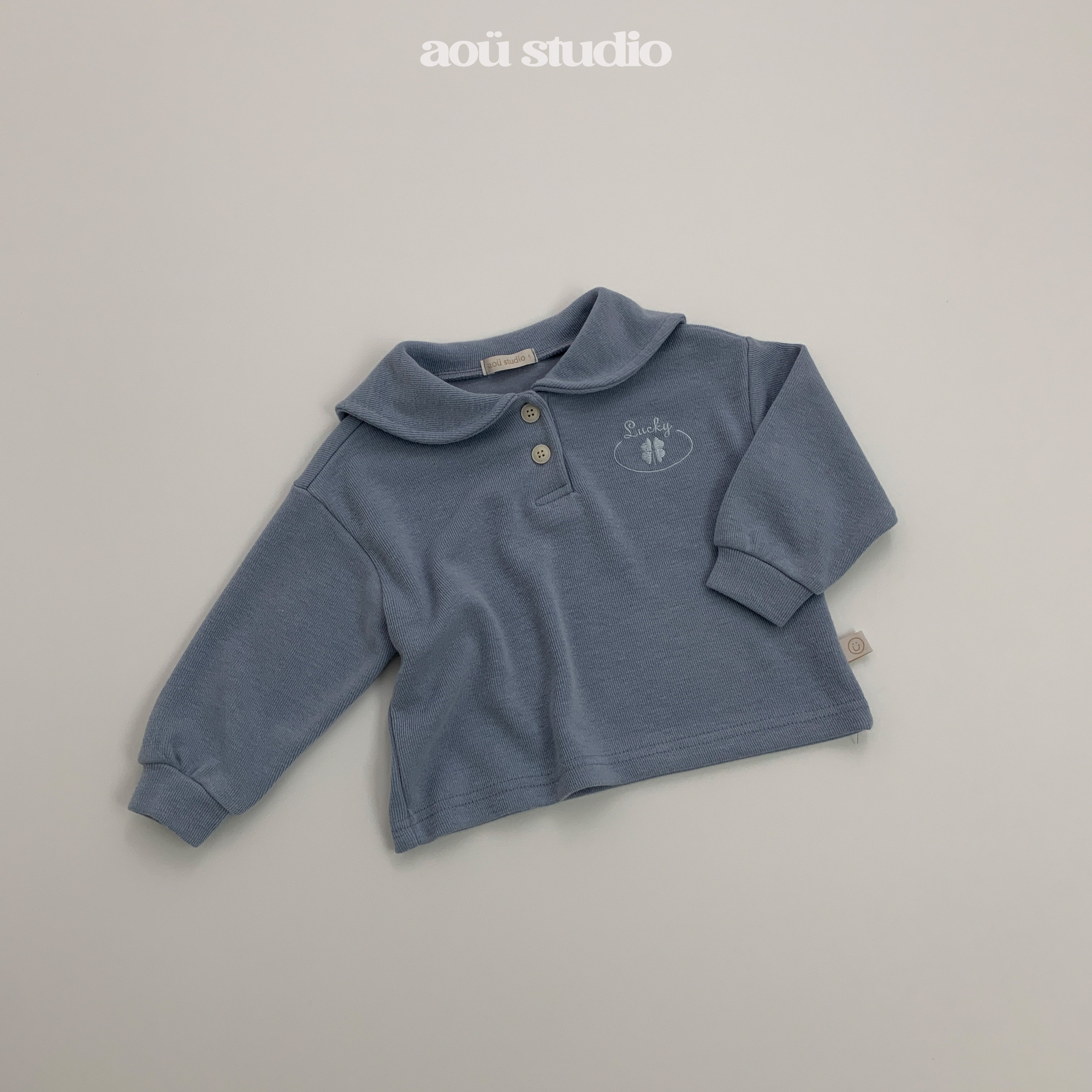 ［aou studio］Lucky clover sailor tops