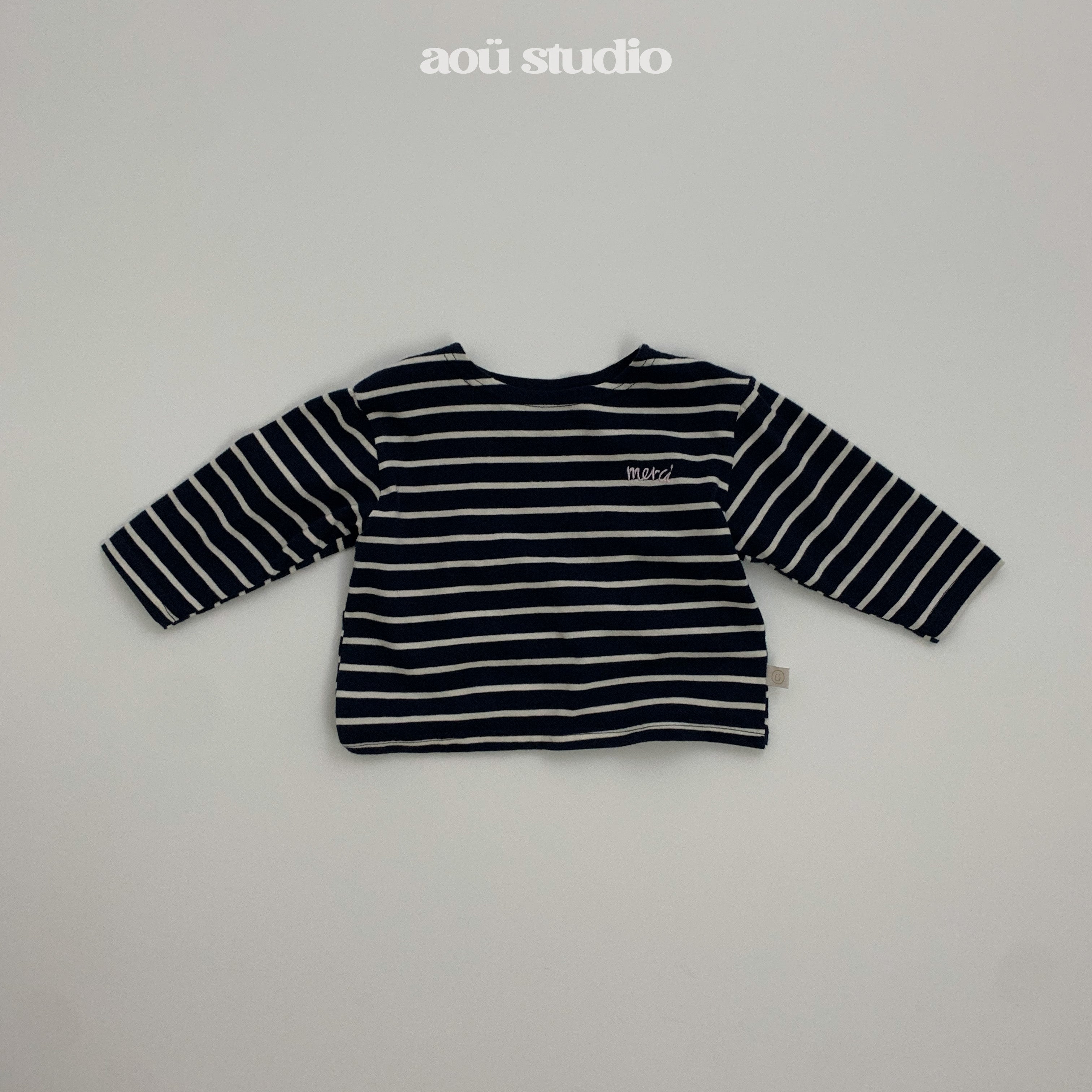 ［aou studio］French stripe tee