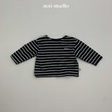 ［aou studio］French stripe tee