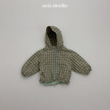 ［aou studio］Hood cap jumper