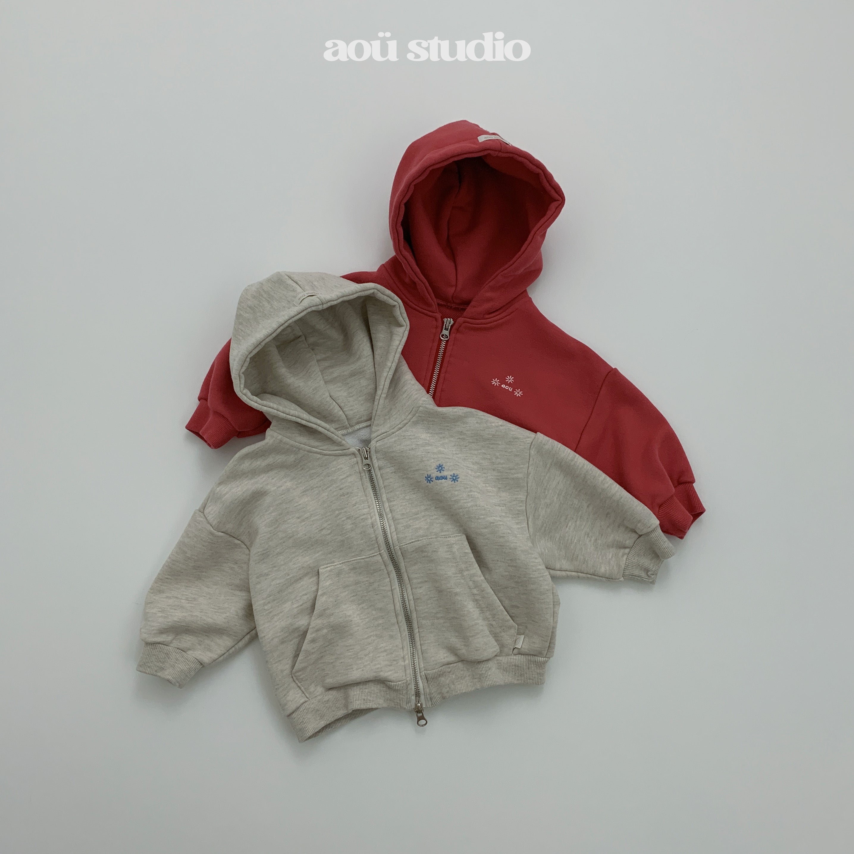 ［aou studio］Aou hood zip up