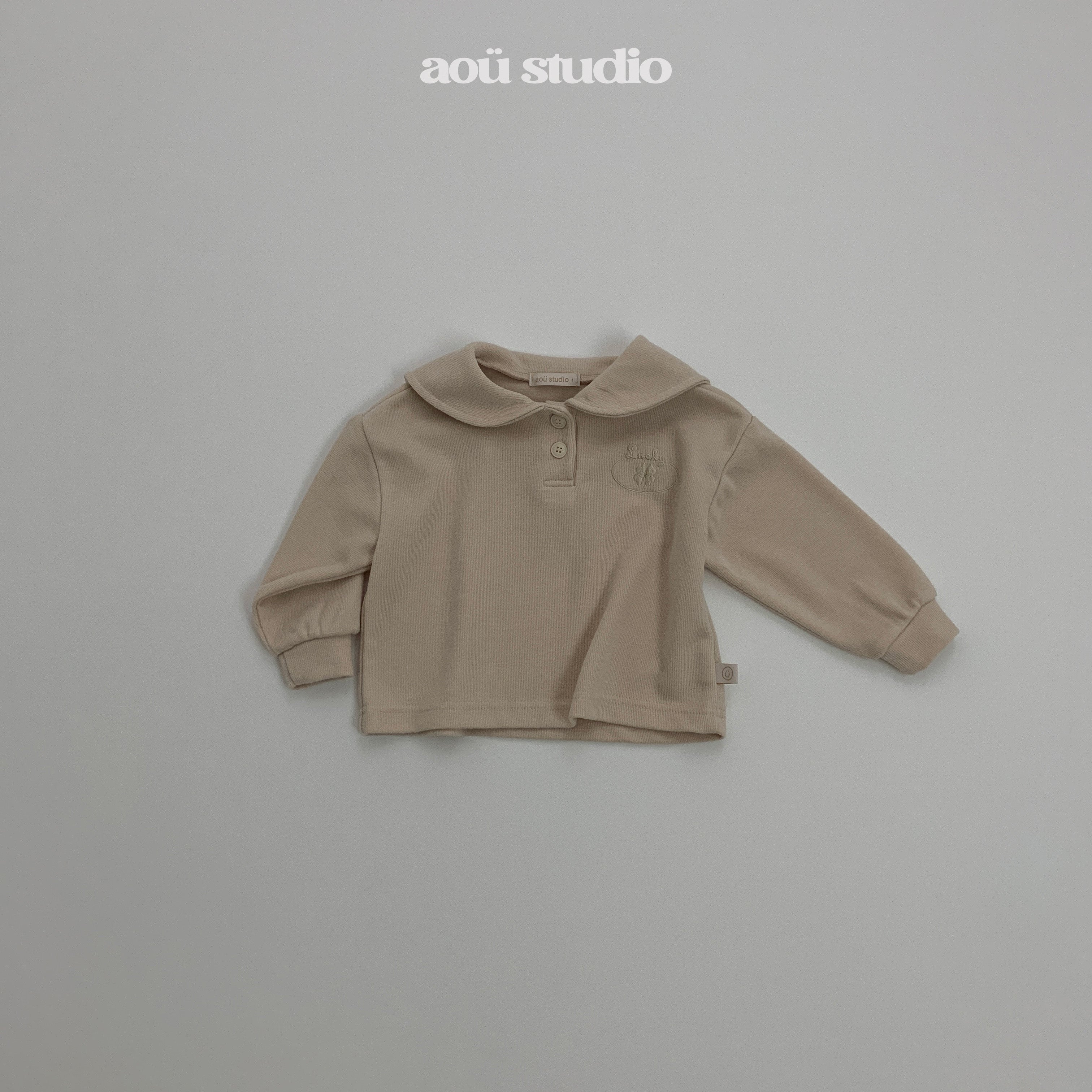 ［aou studio］Lucky clover sailor tops