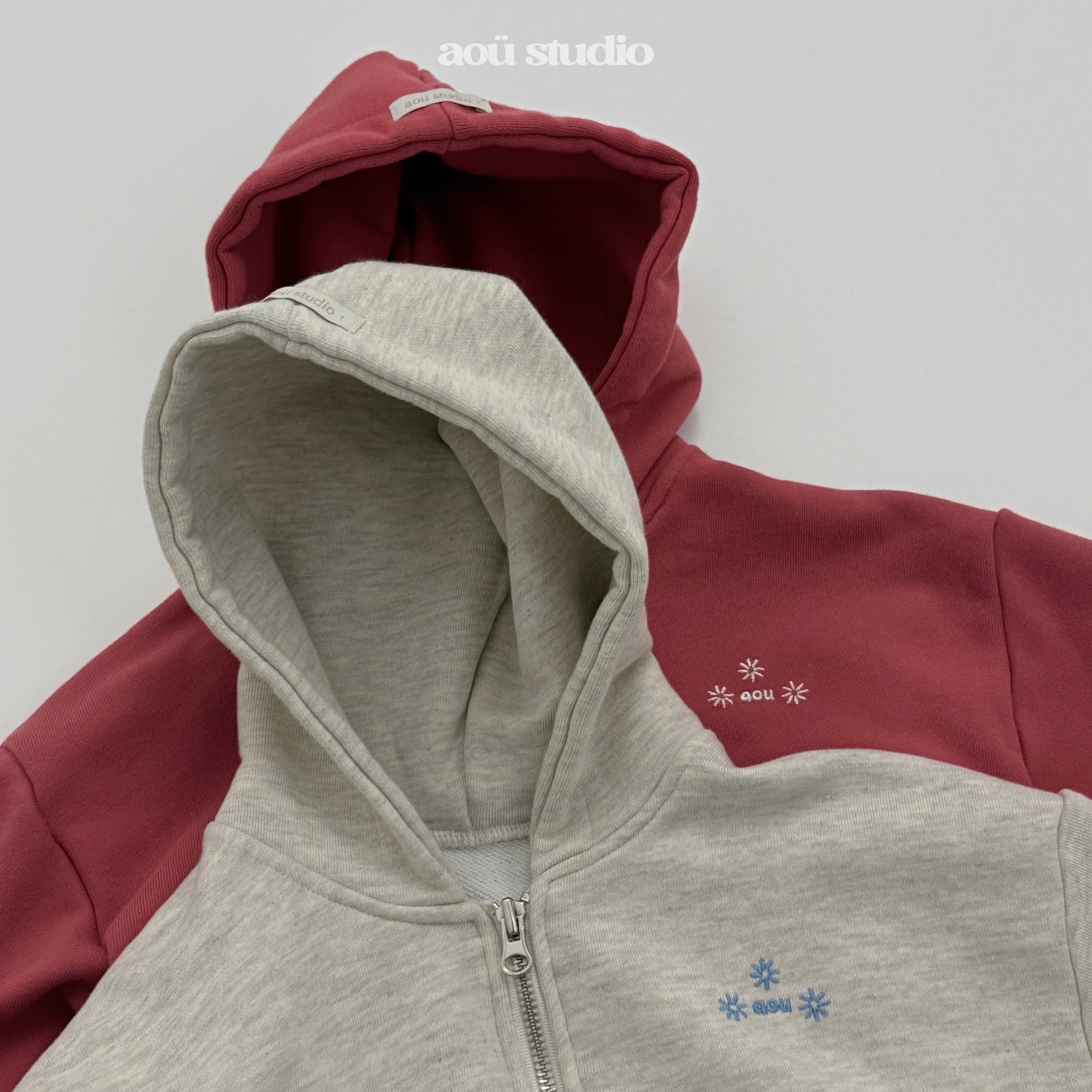 ［aou studio］Aou hood zip up