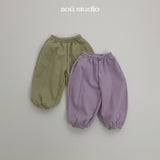 ［aou studio］Spring line jogger pants