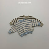 ［aou studio］Day stripe mtm
