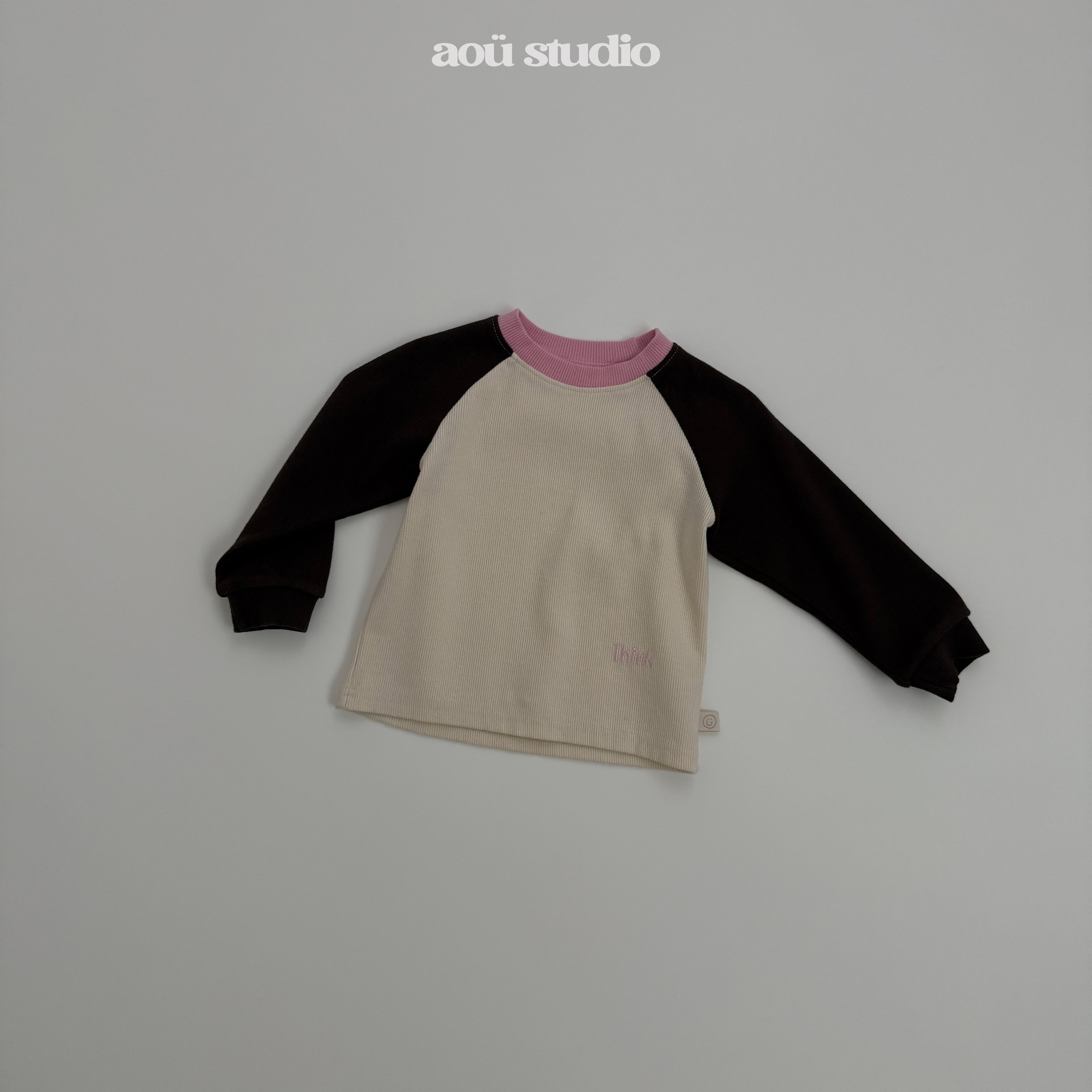 ［aou studio］Think raglan tee
